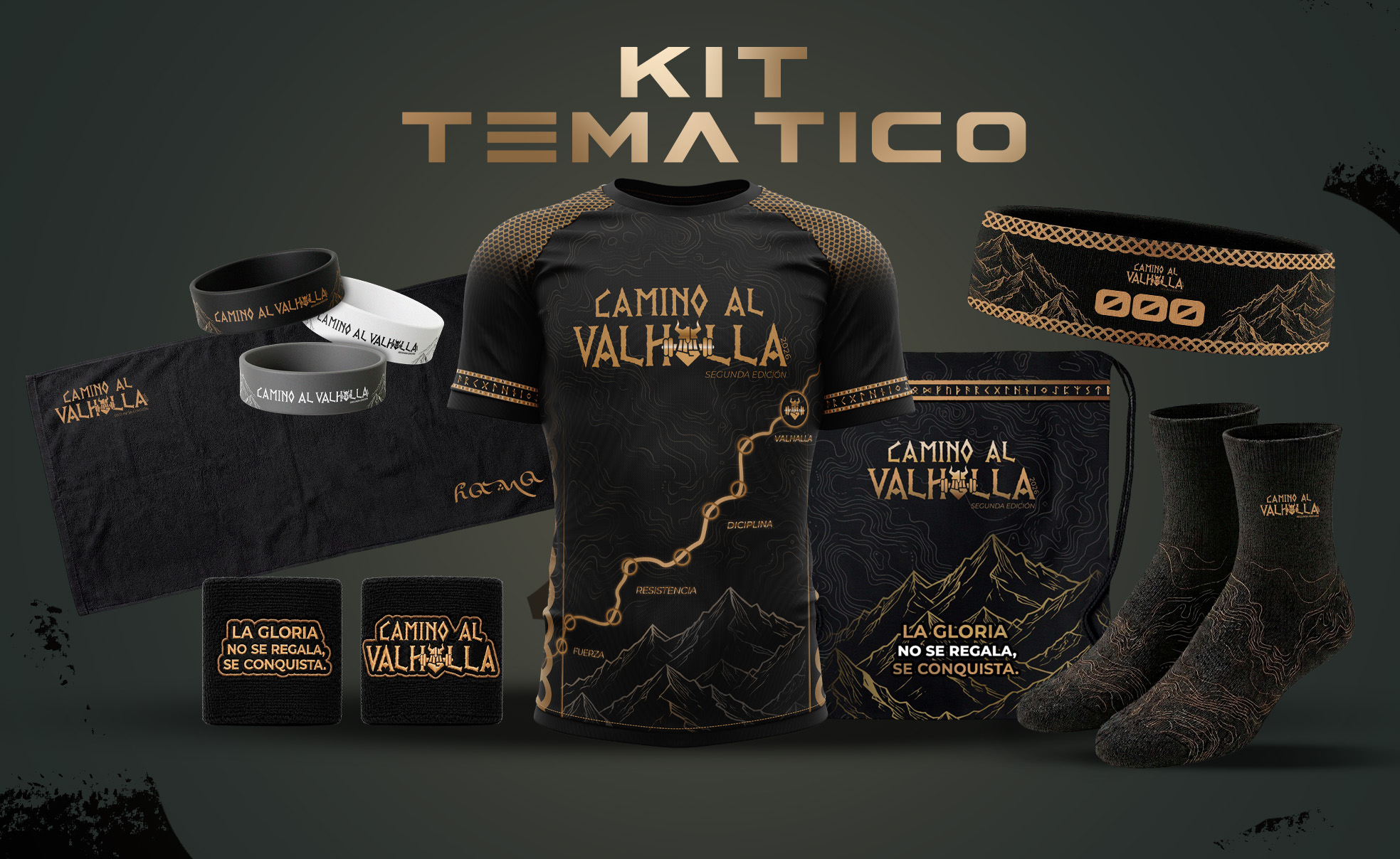 Kit Temático Oficial del Competidor