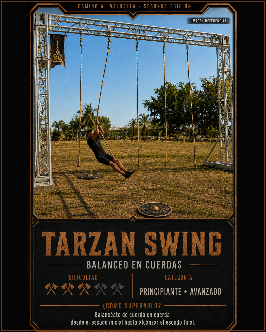 Estación 08: Tarzan Swing