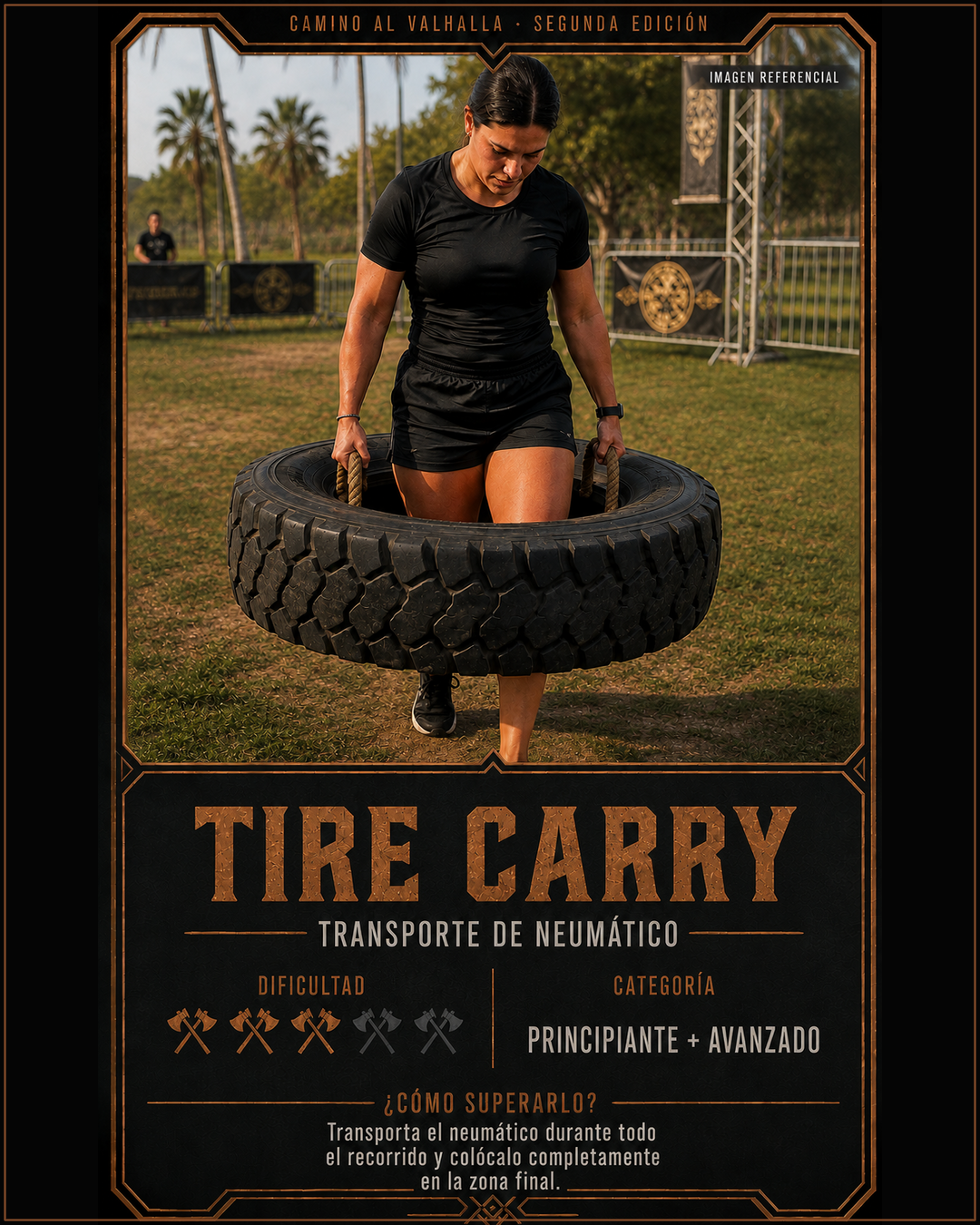 Estación 09: Tire Carry