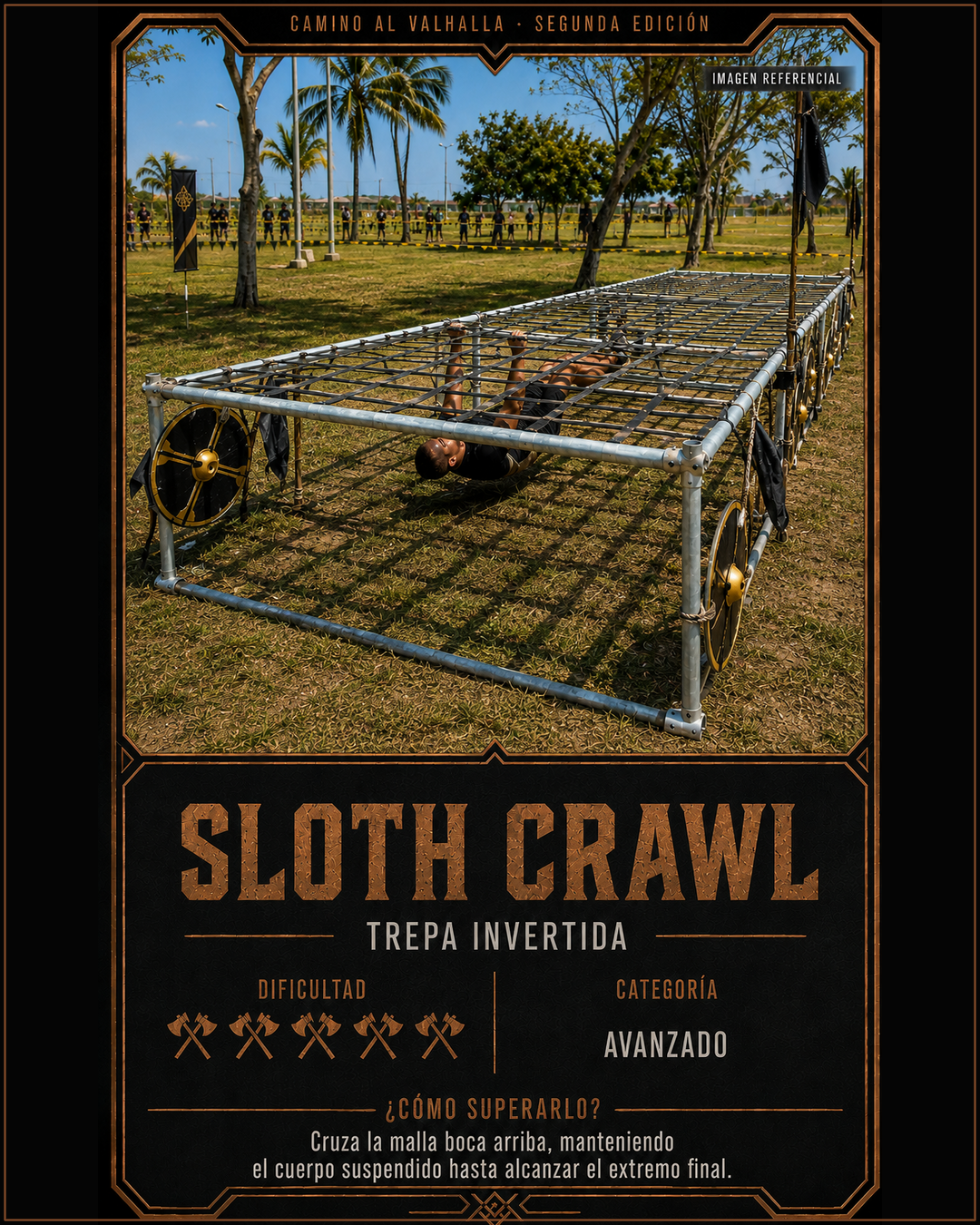 Estación 22: Sloth Crawl
