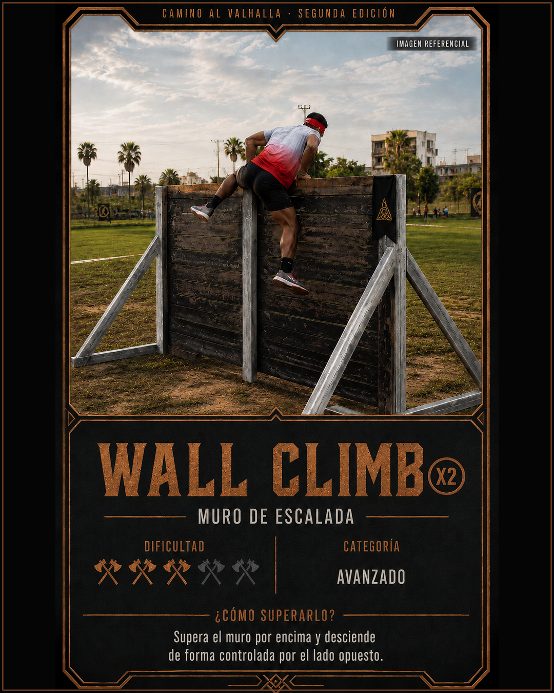 Estación 26: Wall Climb X2